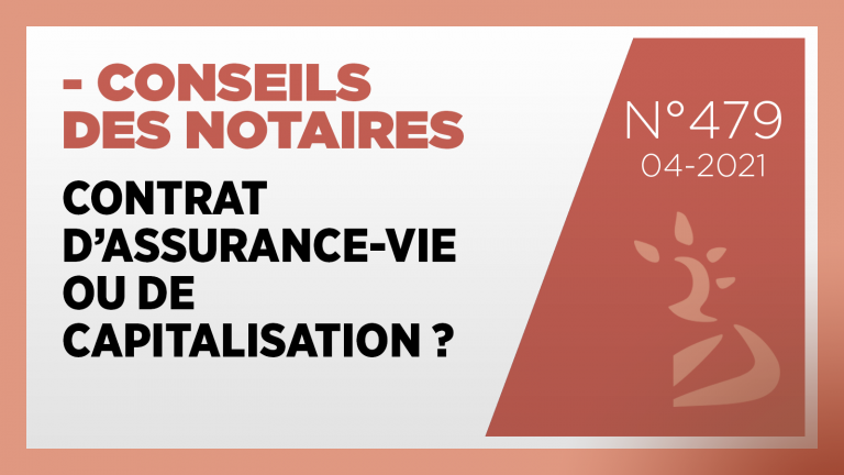 Assurance-vie Ou Contrat De Capitalisation : Les Différences | Unofi